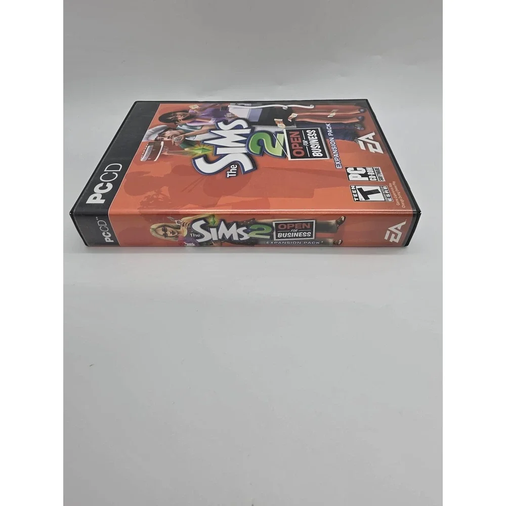 The Sims 2 Open for Business Expansion Pack PC CD-ROM EA Maxis 2006 Complete
